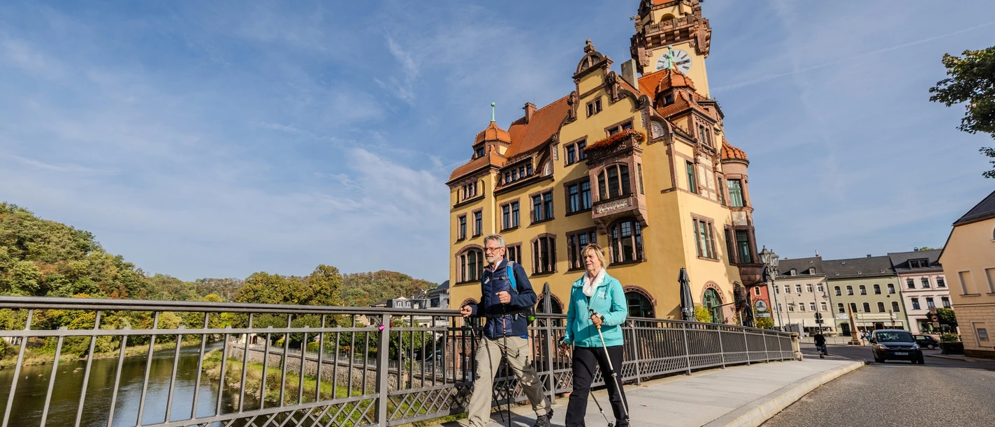 Wandern in Waldheim an der Mulde