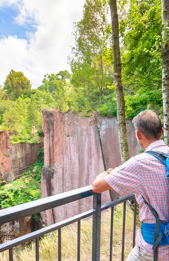 Porphyrlehrpfad auf dem Rochlitzer Berg