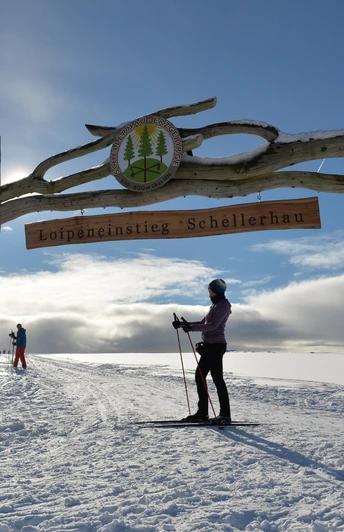 Langlauf in Schellerhau