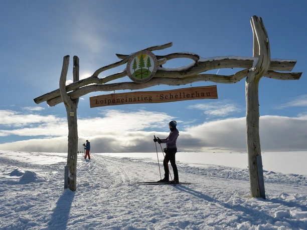 Langlauf in Schellerhau