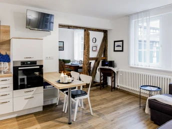 Unner Dach und Fachwerk Küche