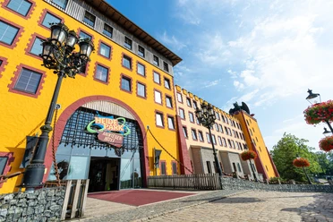 Außenansicht des Heide-Park Abenteuerhotels Außenansicht des Heide-Park Abenteuerhotels