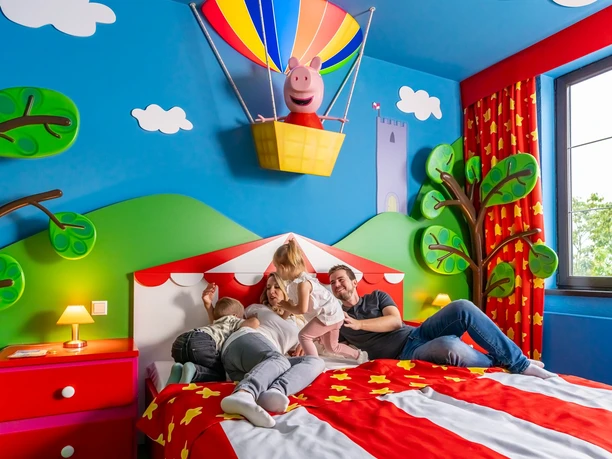 Das Peppa Pig Zimmer des Abenteuerhotels Das Peppa Pig Zimmer des Abenteuerhotels