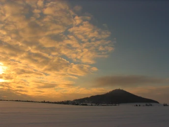 Landeskrone im Winter, Görlitz