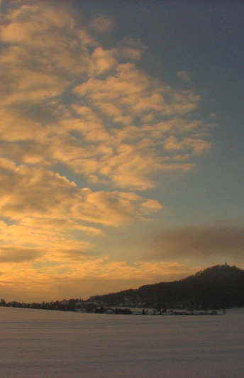 Landeskrone im Winter, Görlitz