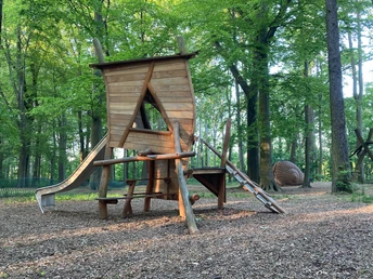 Spielplatz bei der Görlitzer Parkeisenbahn