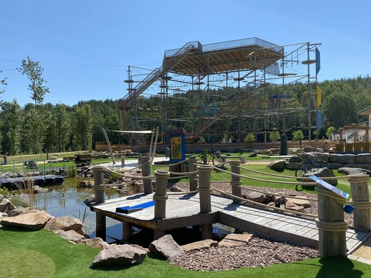 Hochseilgarten, Blaue Lagune, Schönau Berzdorf
