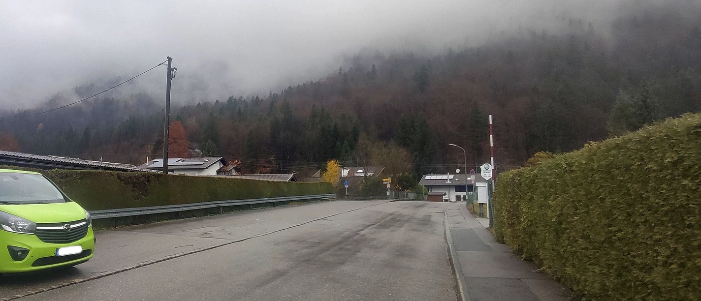 Parkplatz Fußballplatz Oberau