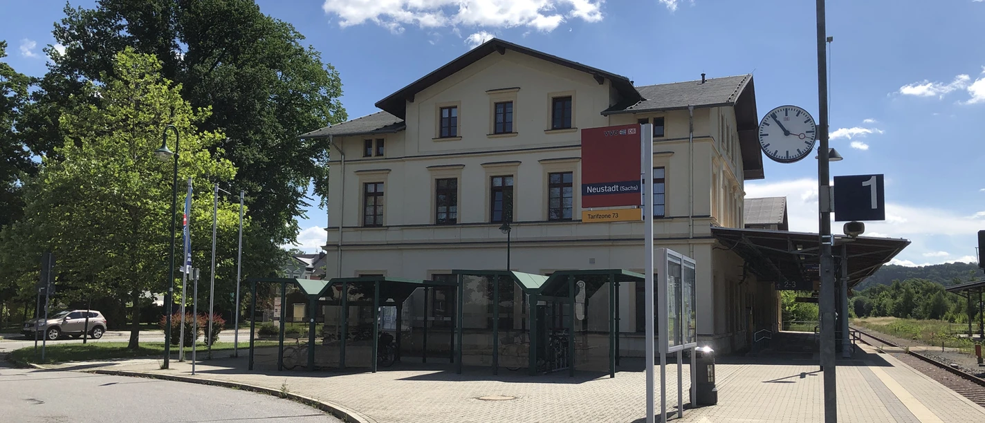 Bahnhof Neustadt in Sachsen