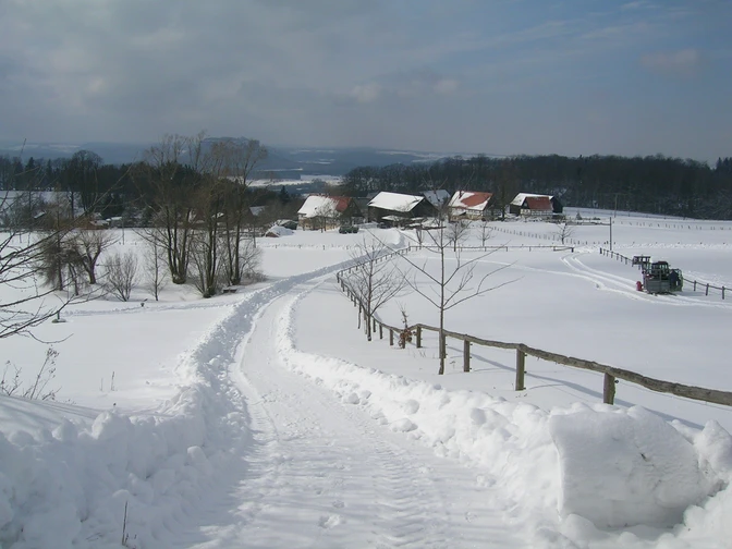 Waitzdorf im Winter