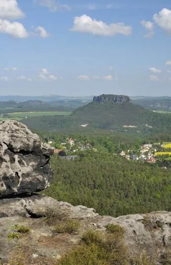 Blick vom Papststein