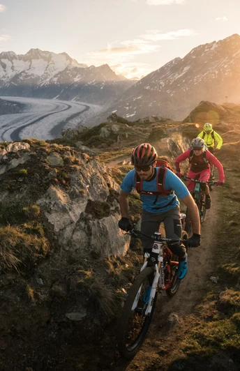 Stoneman Glaciara - Der grösste Gletscher der Alpen: Aletschgletscher