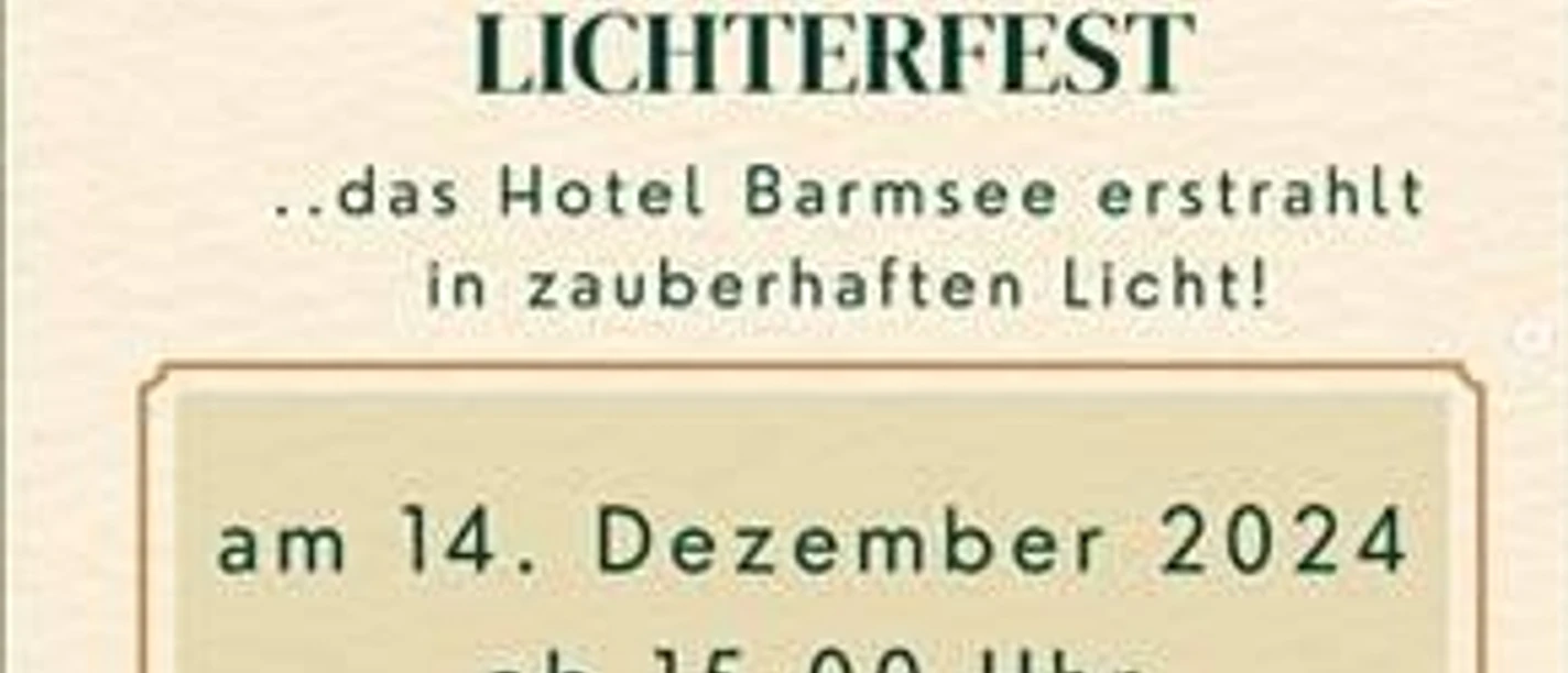 Lichterfest am Barmsee