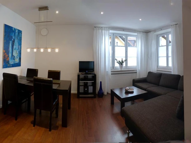 Fewo 1,60qm Wohn- und Esszimmer