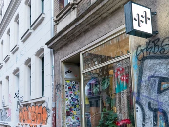 Sleeve++ Außenansicht – Vintage und Vinyl im Leipziger Osten Sleeve++ Außenansicht – Vintage und Vinyl im Leipziger Osten