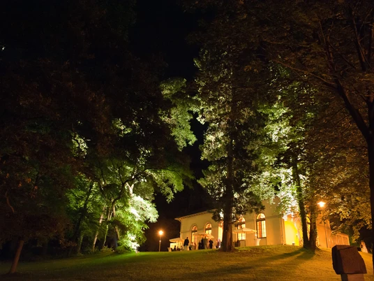 Parksaal Bad Salzhausen - Außenansicht