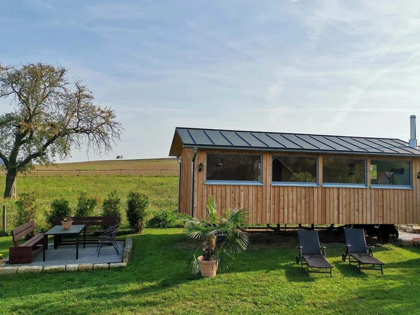 Urige Sauna im Feriendomizil