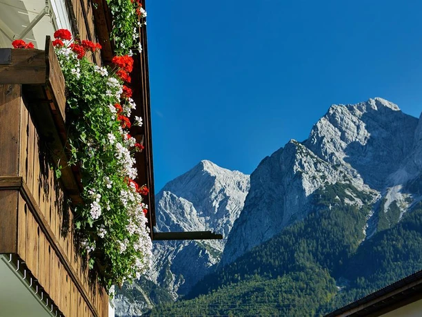 1 Balkon mit Bergblick