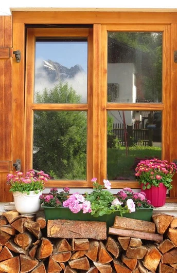 Küchenfenster mit Aussicht