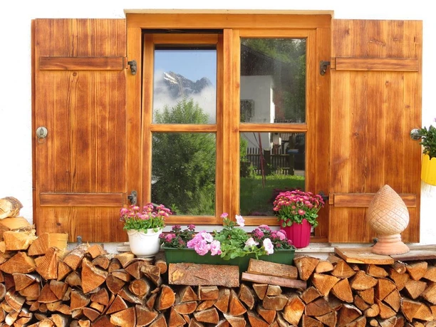 Küchenfenster mit Aussicht