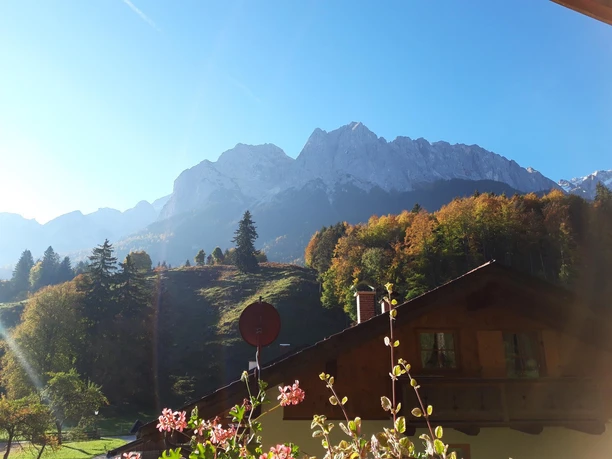 Ausblick von der Terrasse