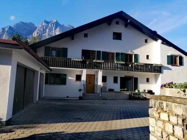 Nordansicht Haus zur Zugspitze
