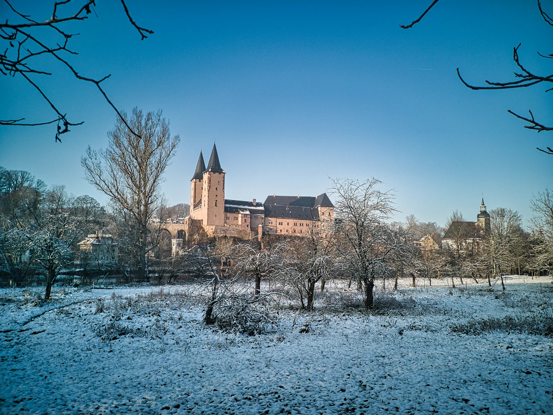 Schloss Rochlitz Winter