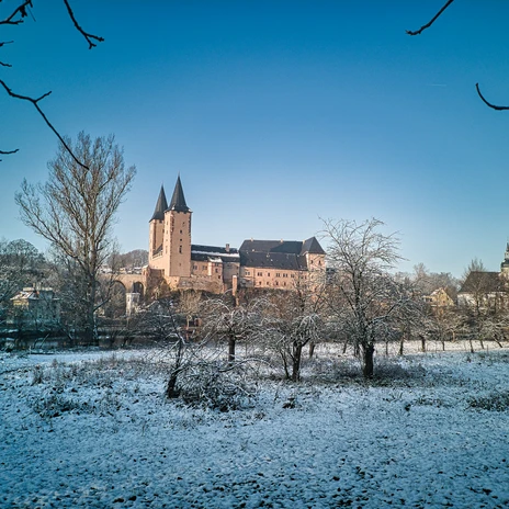 Schloss Rochlitz Winter