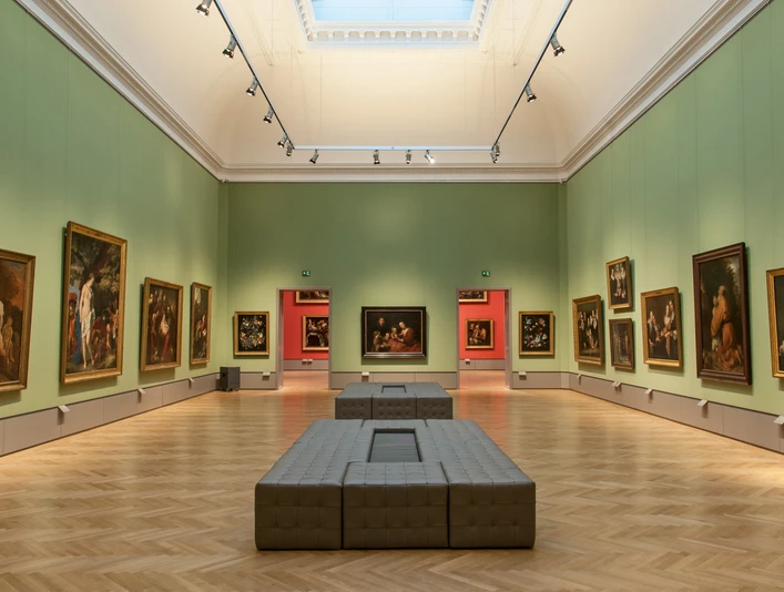 Blick in die Gemäldegalerie