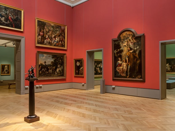 Blick in die Gemäldegalerie