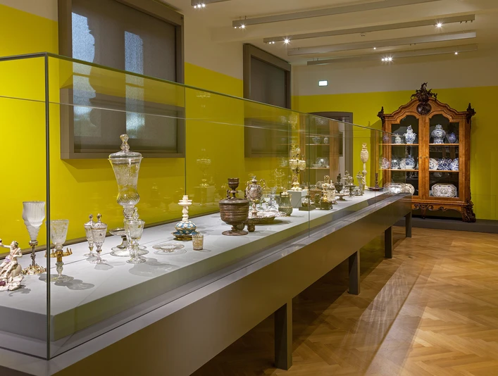 Blick in die Sammlung der Tafelkultur