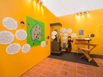 Blick in die Ausstellung "Bruneswic anno 1221"