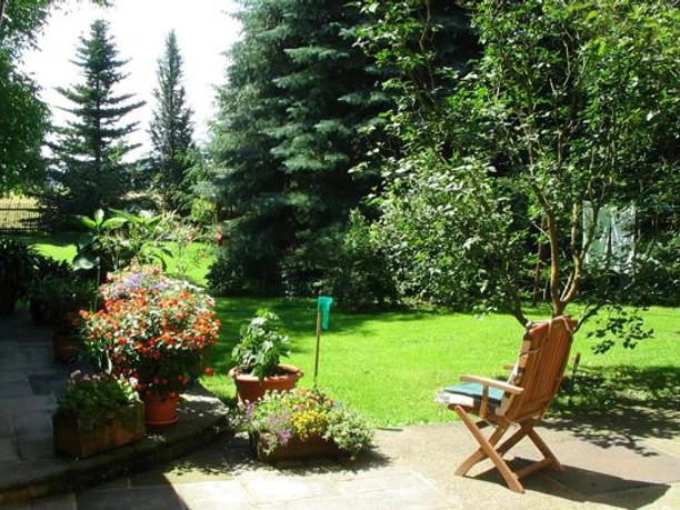 Ferienhaus Galle - Terrasse