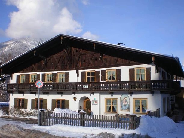 Unser Haus im Winter