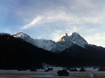 Ausblick auf die Berge