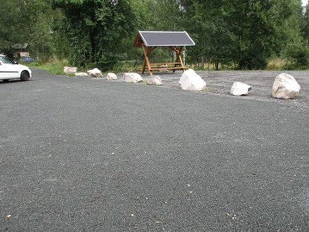 Parkplatz am Sportplatz Hammerbrücke