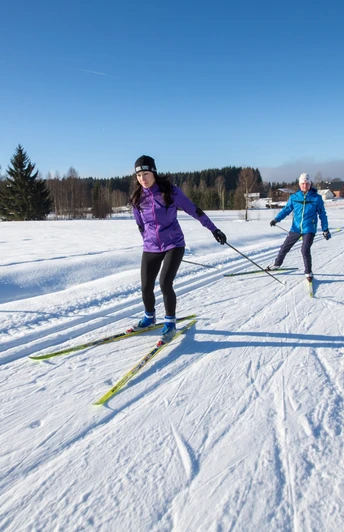 Ortsloipe Hammerbrücke nahe Einstieg