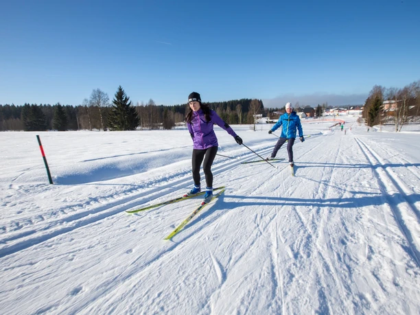 Ortsloipe Hammerbrücke nahe Einstieg