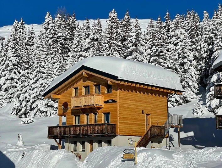 Chalet Winter aussen