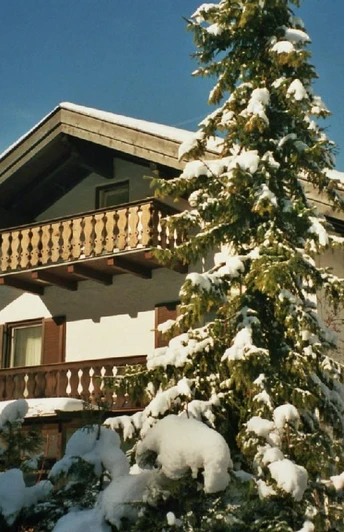 Haus im Winter