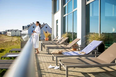 Ausblick im Spa im Tui Blue