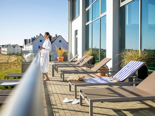 Ausblick im Spa im Tui Blue
