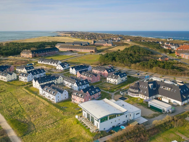 Luftaufnahme vom TUI Blue in Rantum auf Sylt