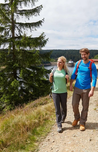 Wandern an der Eckertalsperre