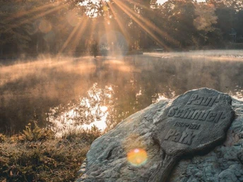 Paul-Schindel-Medaille am Louisasee