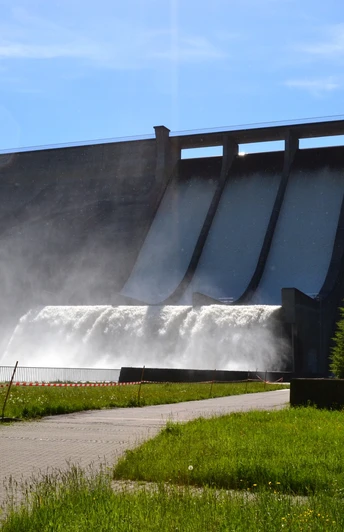 Talsperren Überlauf 2013
