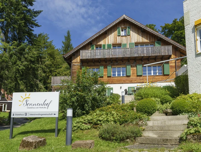 Hausansicht Ansicht Hotelbetrieb Sonnenhof Kassel