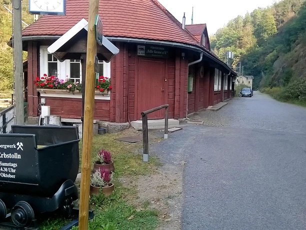 offener Bahnhof zur Einkehr auf Anfrage