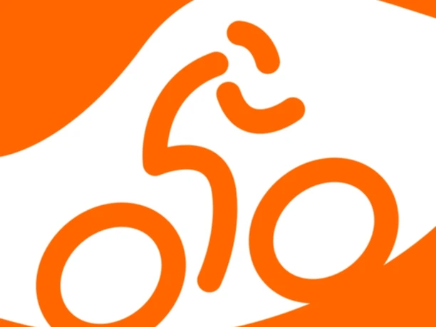 Markierungszeichen Radfernweg Sächsische Mittelgebirge