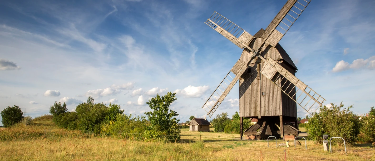 Die Bockwindmühle Fiehn bei Authausen